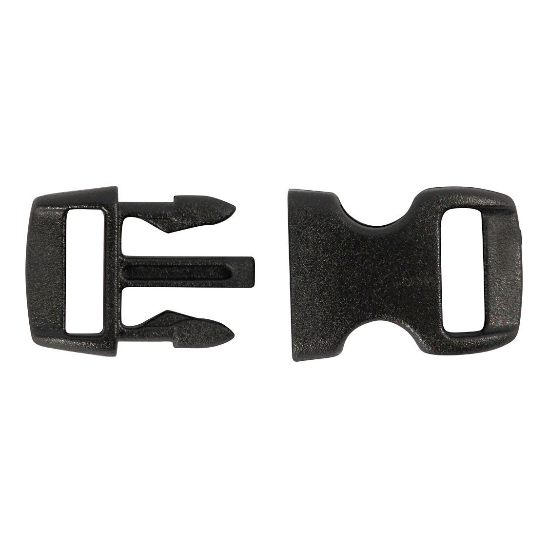 Creativ Company Haga clic en Cierre negro, 4st.