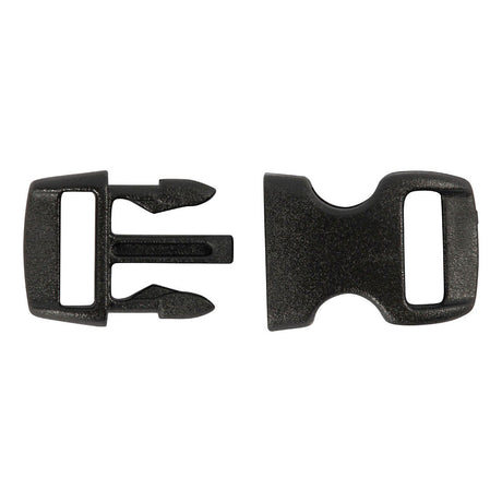 Creativ Company Haga clic en Cierre negro, 4st.