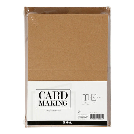 Tarjetas y sobres de Createiv Company, 50 sets