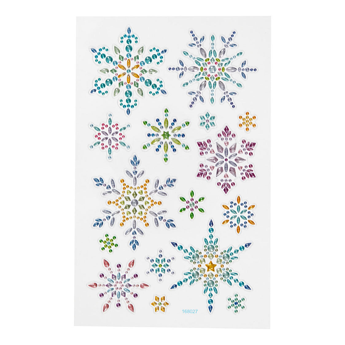 Craftiv Company Diamant Stickers Crystals, 1 hoja