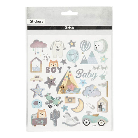 Pegatizas de creativ Company Baby Boy, 1 Hoja