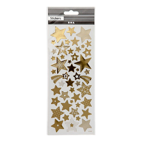 Creativ Company Stickers Gold Stars, 1 hoja