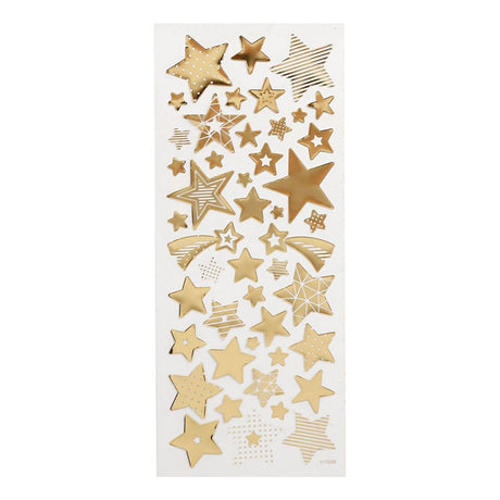 Creativ Company Stickers Gold Stars, 1 hoja
