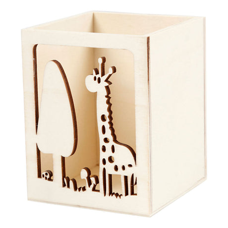 Empresa creativa https: www.cchobby.nl caja de lápices-jirafa-10-cm-8-cm-1-pieza