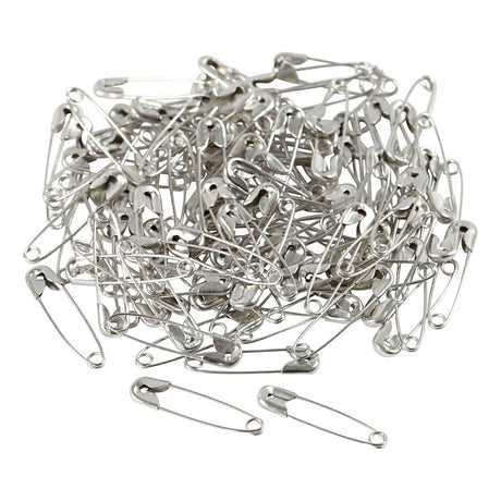 Pins de seguridad de la empresa Creativ Silver, 100.