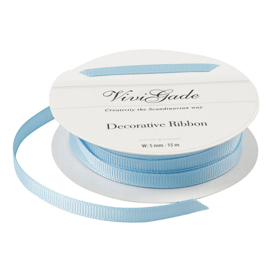 Decoración de la empresa de creativ Lint Light Light Blue, 15m