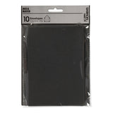 Creativ Company Envelope Black, 11.5x15cm, 10º.