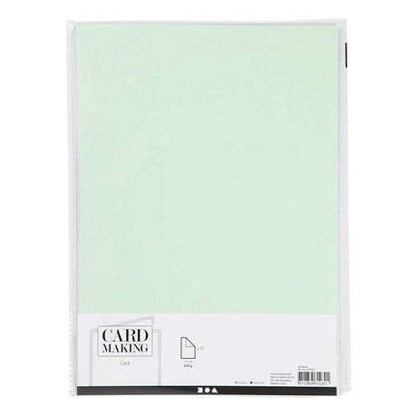 Creativ Company Cardboard Light Green A4 220G, 10st.
