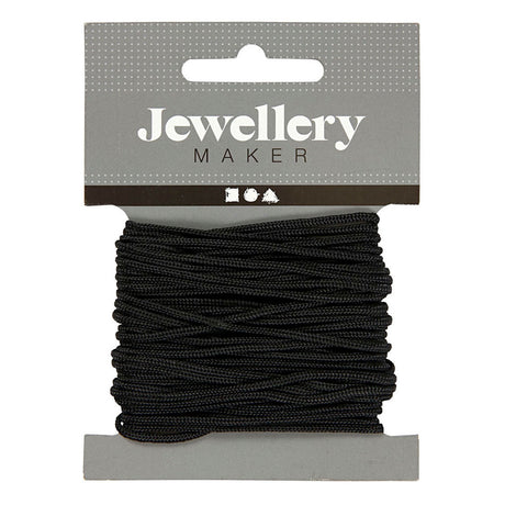 Creativ Company MacRame Cord Black, 8m