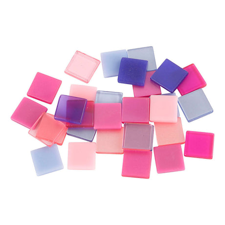 Creativ Company Mini Mosaic Purple 10x10 mm, 25 gramos