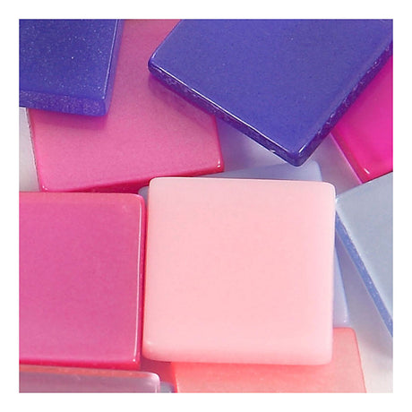 Creativ Company Mini Mosaic Purple 10x10 mm, 25 gramos