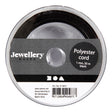 Empresa creativa https: www.cchobby.nl cordón-de-poliéster-espesor-1-mm-negro-50-m-1-rollo
