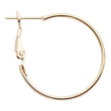 Pendientes de creativ Company dorado 8st.