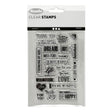 Creativ Company Silicone Stamps Texto en inglés. 1 hoja
