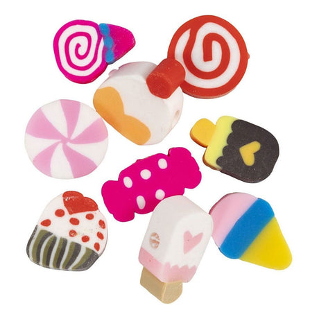Creativ Company cuentas con figuras de dulces, 60 uds.