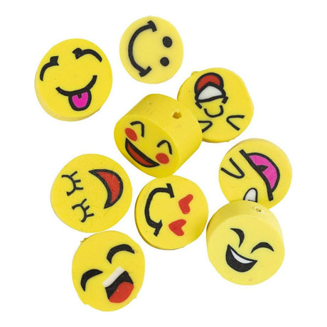 Empresa creativa https: www.cchobby.nl figure-beads-emoji-d-10-mm-hole-size-1-5-mm-60-piece-1-box