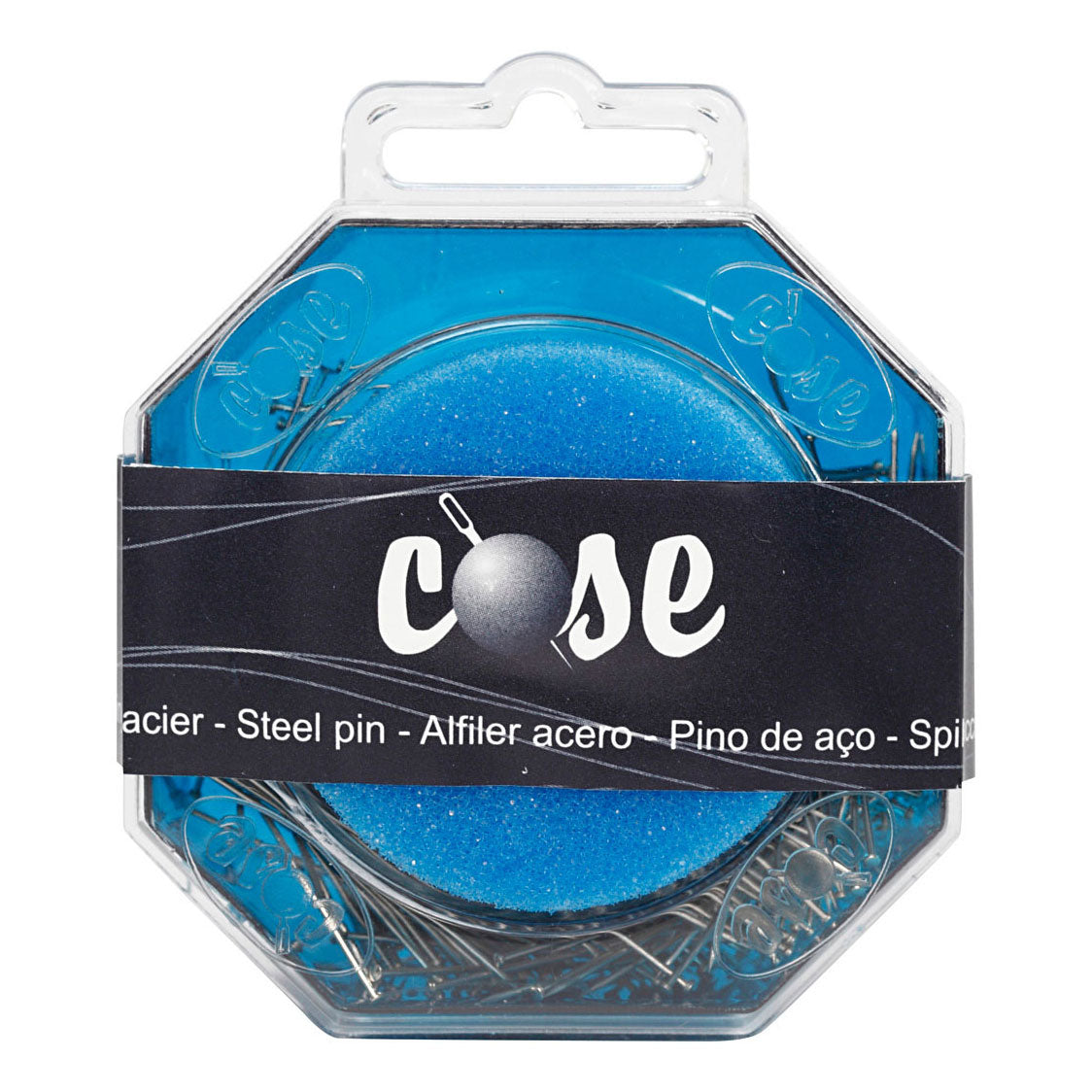 Pins de cabeza de creativ Company Silver, 50 gramos