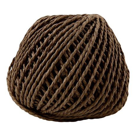 Creativ Company Paper Yarn Dark Brown, 40m