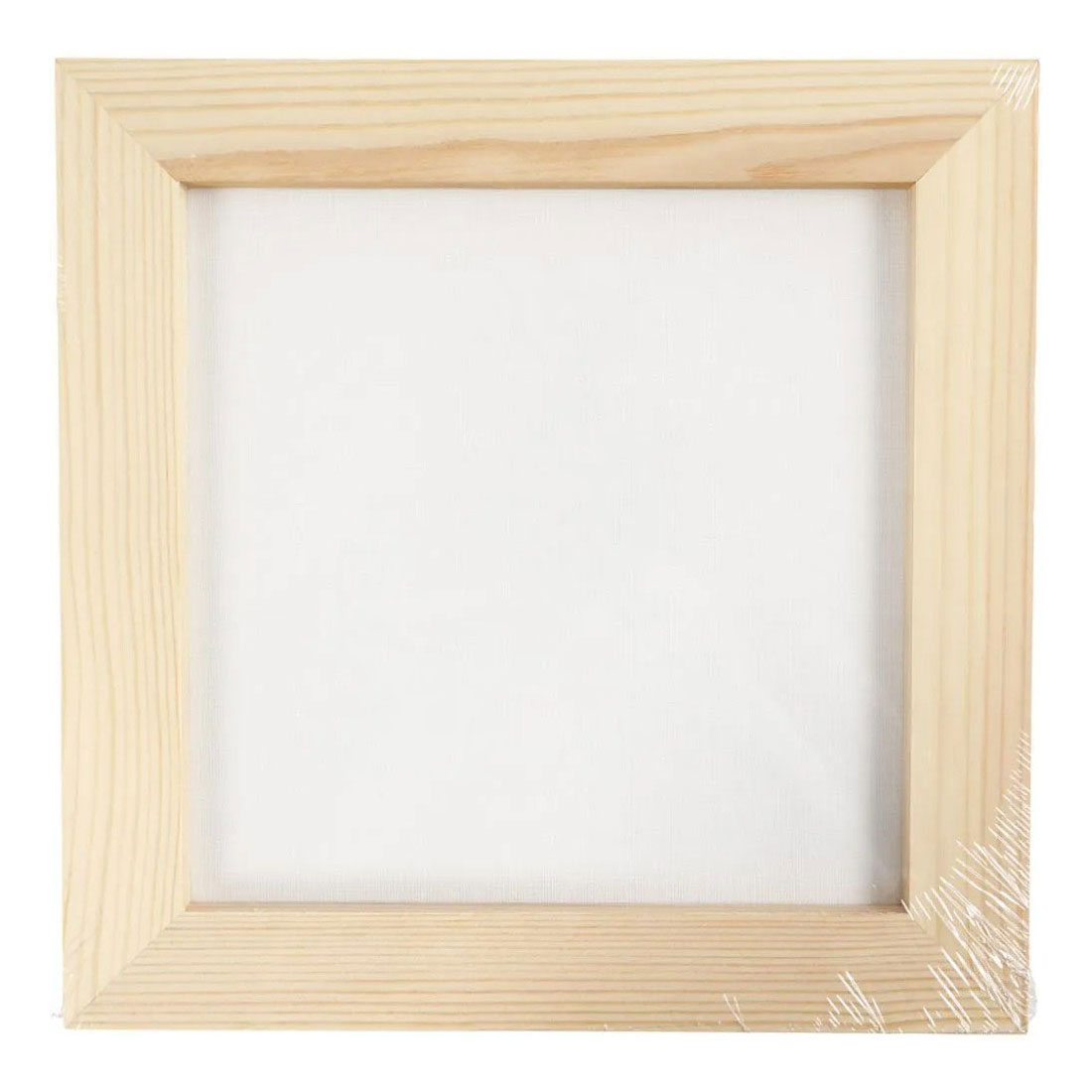 Panel de lienzo de Creativ Company con marco, 25.8x25.8 cm