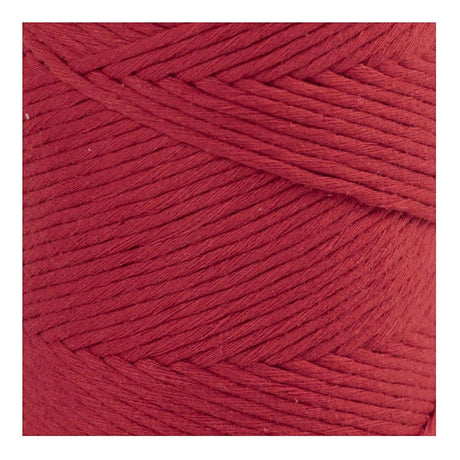 Creativ Company MacRame Cord - Red, 198m