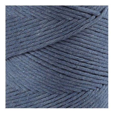 Creativ Company MacRame Cord - Blue, 198m
