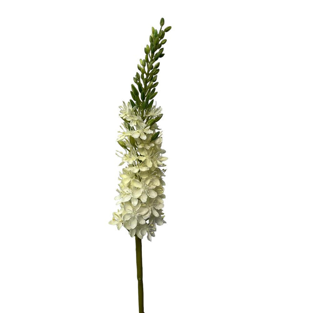 Roberts collection eremures de flores artificiales spray 82cm blanco