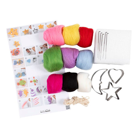 Creativ Company Hobbyset Needle Fanting Marine Animals