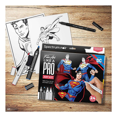Empresa creativa https: www.cchobby.nl hobbyset-ilustracion-superman-diverse-colors-1-doos