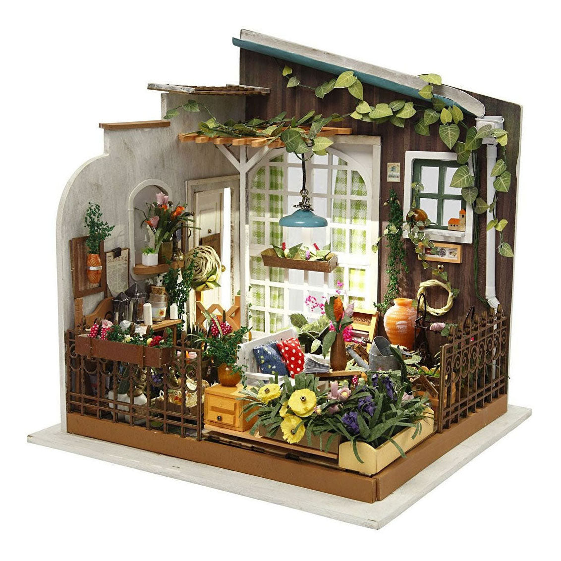 Compañía de creativ Diy Miniatura Room Tuin Craft Set