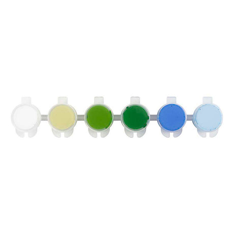 Creativ company plus color pintura acrílica armonía azul y verde - 6x5ml.