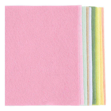 Empresa creativa https: www.cchobby.nl hobbyfelt-a4-sheet-210x297-mm-thickness-2-mm-pastelcolors-10-sheet-1-box