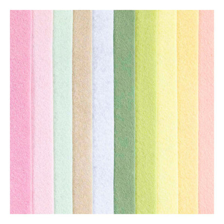 Empresa creativa https: www.cchobby.nl hobbyfelt-a4-sheet-210x297-mm-thickness-2-mm-pastelcolors-10-sheet-1-box