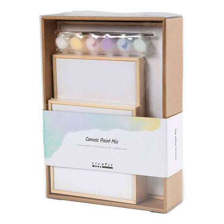 Empresa creativa https: www.cchobby.nl mix-of-stretched-canvas-pastelcolors-1-box