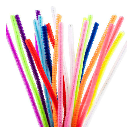 Creativ company chenilla 6mm x 30cm colorido - 25 uds.