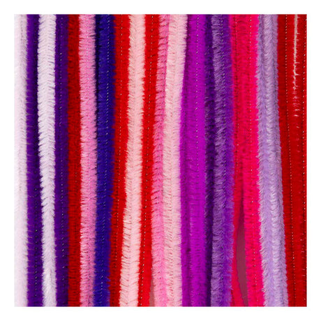 Empresa creativa https: www.cchobby.nl chenilla-l-30-cm-espesor-6-mm-purple-pink-harmonie-25-piece-1-box