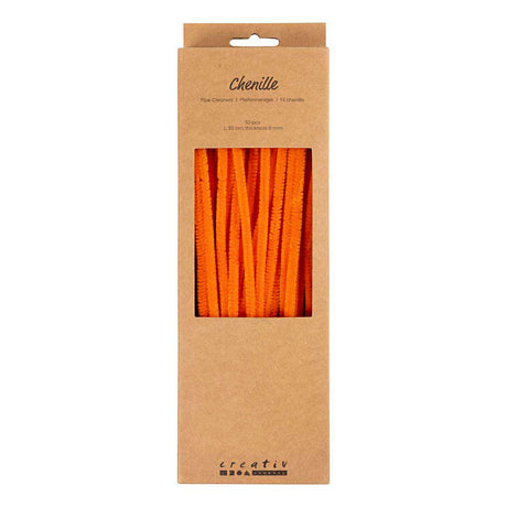 Creativ company chenilla 6mm x 30cm naranja - 50 uds.