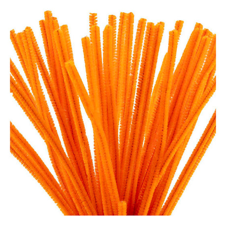 Creativ company chenilla 6mm x 30cm naranja - 50 uds.