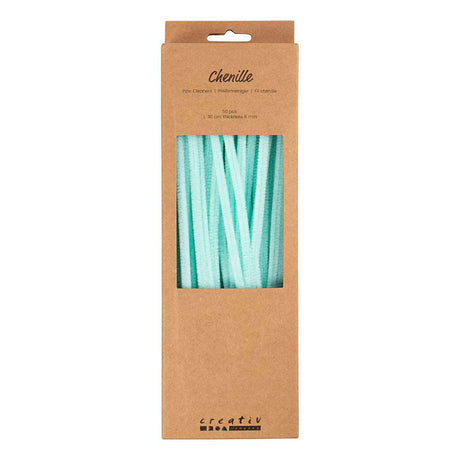 Creativ company chenilla 6mm x 30cm turquesa claro - 50 uds.