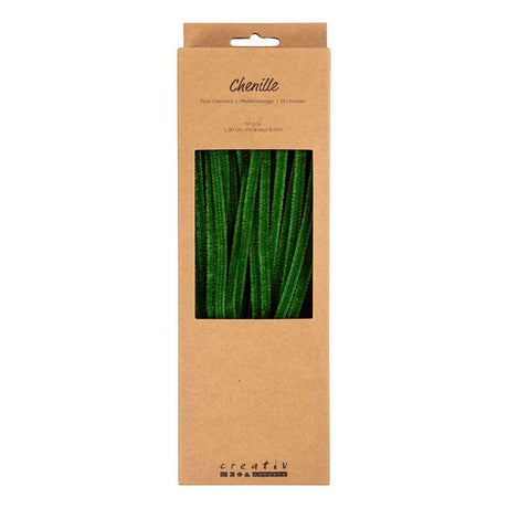 Creativ company chenilla 6mm x 30cm verde pino - 50 uds.