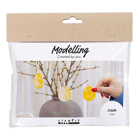 Empresa creativa https: www.cchobby.nl mini-hobbyset-boetseren-ei-lightamarillo-pastelcolors-1-box