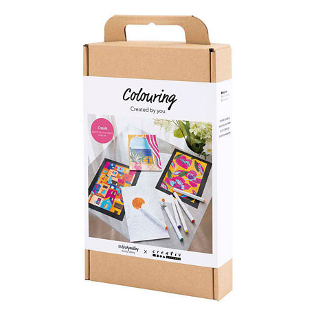 Creativ company hobby set colores pintura por marcadores de números