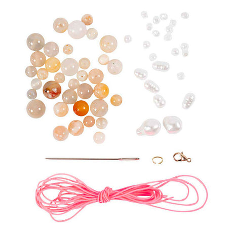 Empresa creativa https: www.cchobby.nl mini-hobbyset-jewelry-necklaces-and-bracelet-pink-1-box