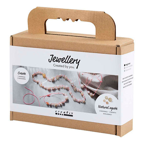 Empresa creativa https: www.cchobby.nl mini-hobbyset-jewelry-necklaces-and-bracelet-pink-1-box
