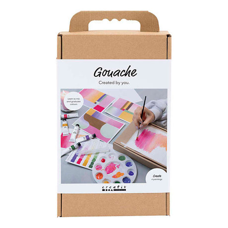 Empresa creativa https: www.cchobby.nl hobbyset-gouache-paintings-diverse-colors-1-box