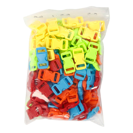 Empresa creativa https: www.cchobby.nl cierre de clic-l-29-mm-b-15-mm-tamaño del agujero-3x11-mm-varios-colores-100-piezas-1-caja