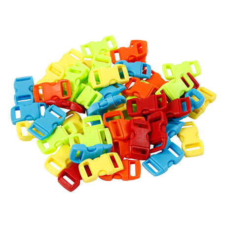Empresa creativa https: www.cchobby.nl cierre de clic-l-29-mm-b-15-mm-tamaño del agujero-3x11-mm-varios-colores-100-piezas-1-caja