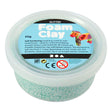 Creativ company arcilla espumosa con purpurina verde claro - 35gr.