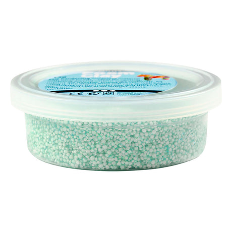 Creativ company arcilla espumosa con purpurina verde claro - 35gr.