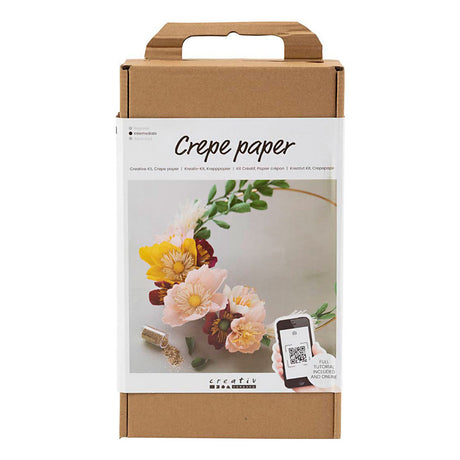 Empresa creativa https: www.cchobby.nl hobbyset-crepe-paper-wreath-crepe-ratio-180-1-box