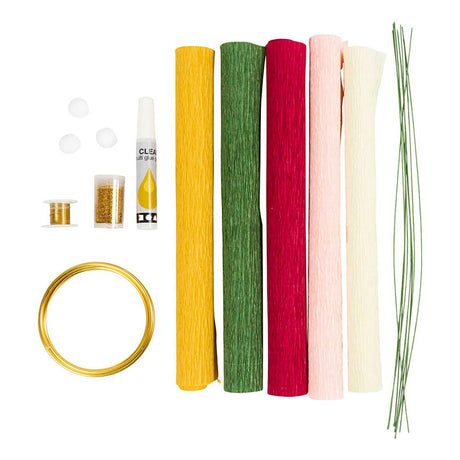 Empresa creativa https: www.cchobby.nl hobbyset-crepe-paper-wreath-crepe-ratio-180-1-box